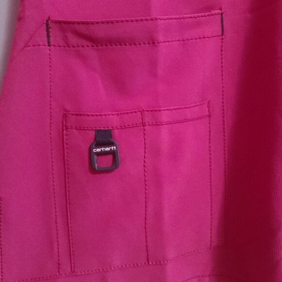 New with Tags Carhartt Force woman's scrub top XS - Picture 4 of 7